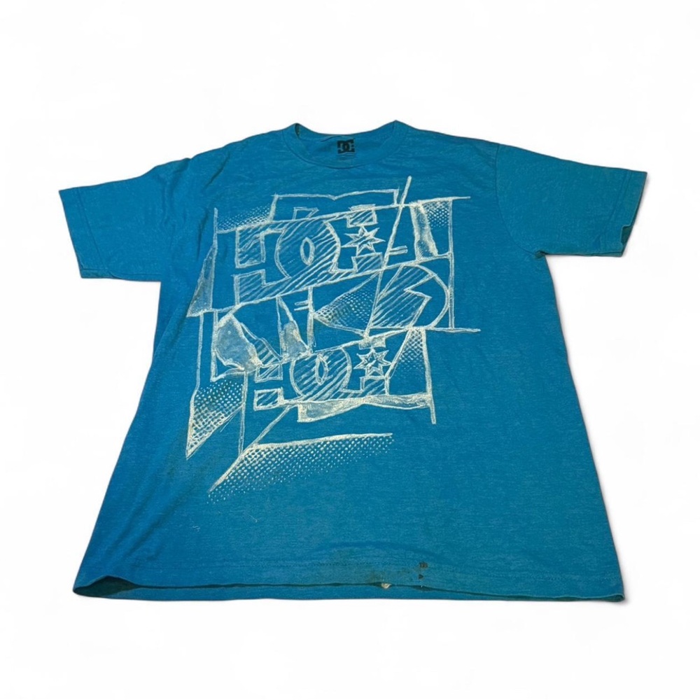 Retro style DC Blue short sleeve multi design T-Shirt